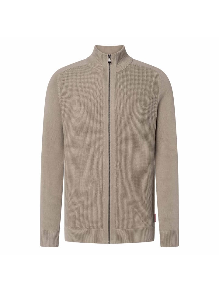 Strickjacke in Beige