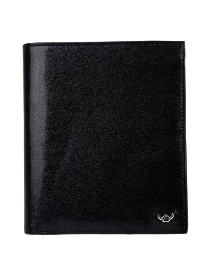 Colorado Geldbörse RFID Schutz Leder 12.5 cm schwarz