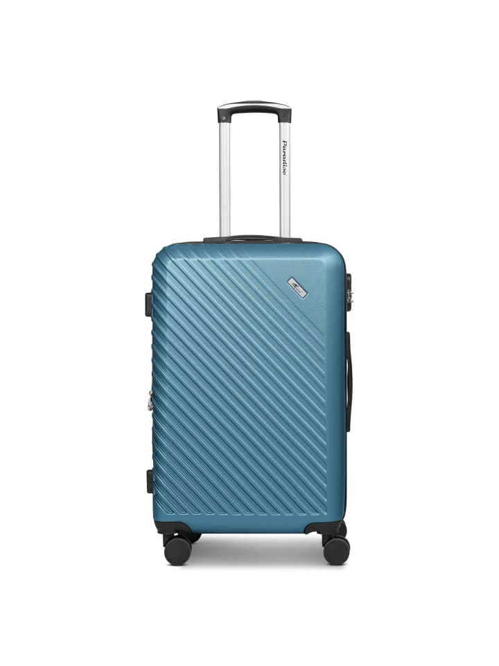 Paradise 2.0 4 Rollen Trolley M 68 cm mit Dehnfalte glacier blue