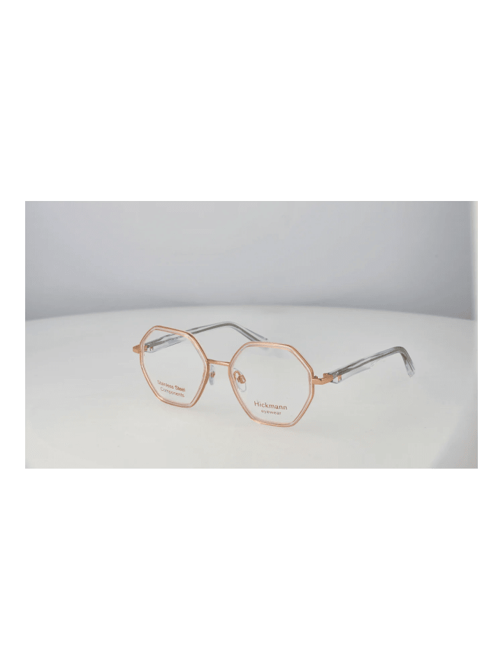Damen Optische Fassungen Geometrisch Transparent