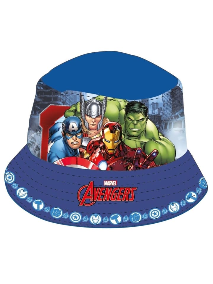 Avengers Sonnenhut für Kinder UV-Schutz Fischerhut & Strandhut in Mehrfarbig