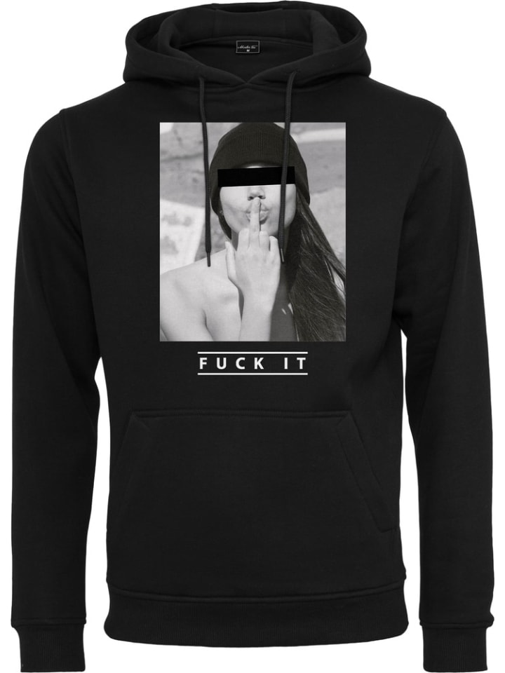 Hoodie in Schwarz