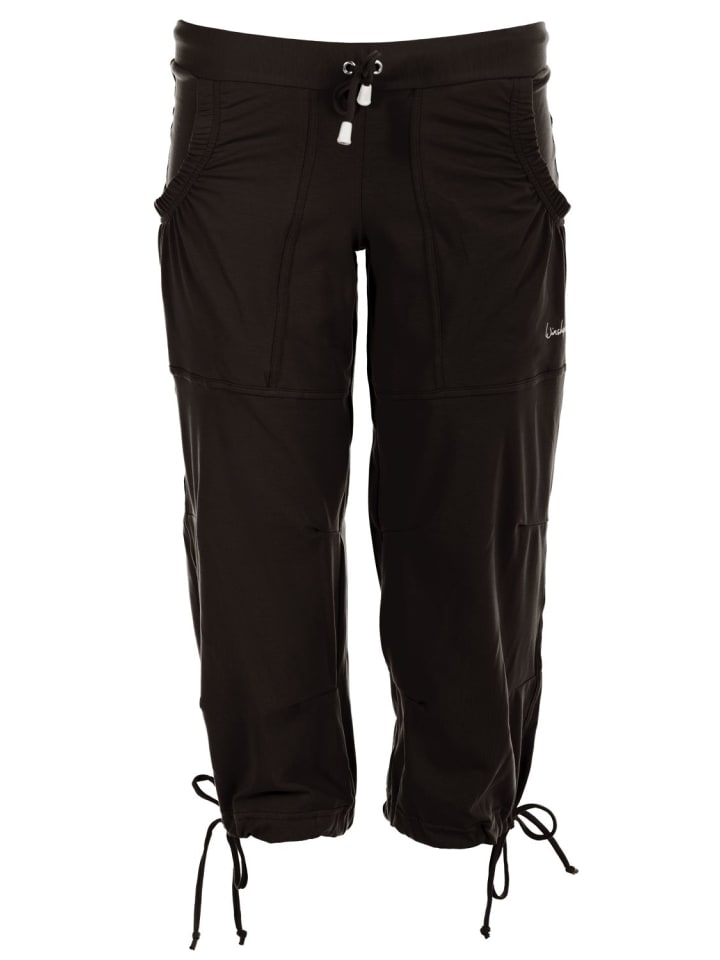 3/4-Trainingshose WBE6 in schwarz