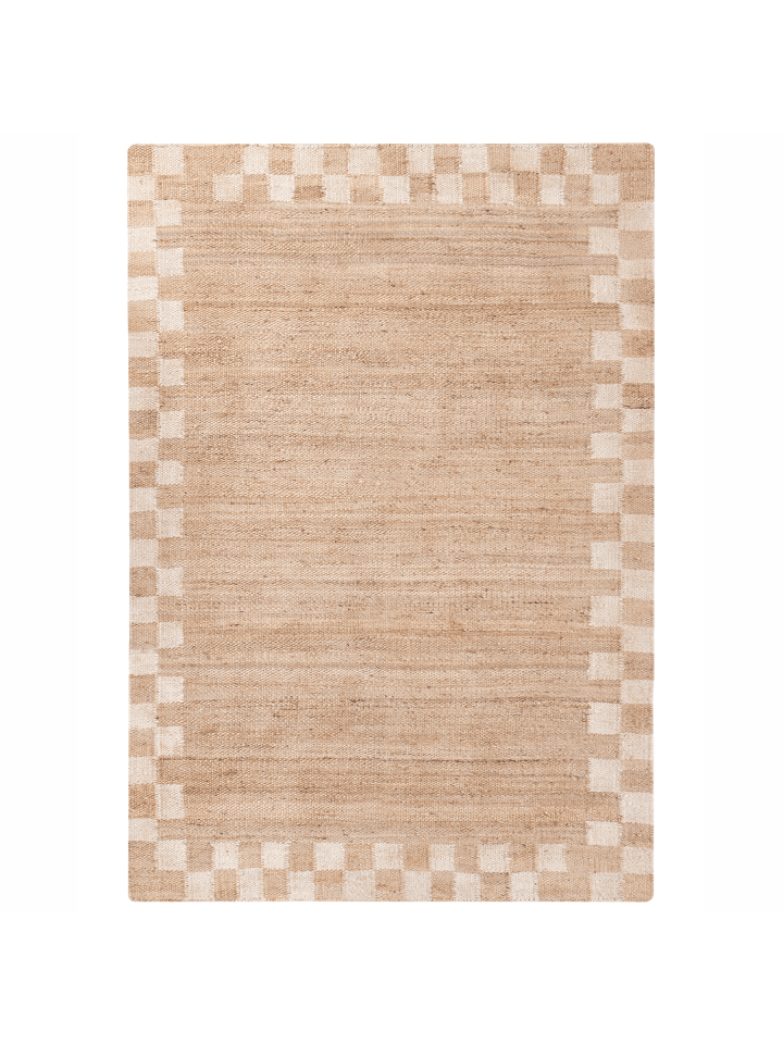 Kurzflor BEED in Beige - (W) 160 x (L) 230 cm