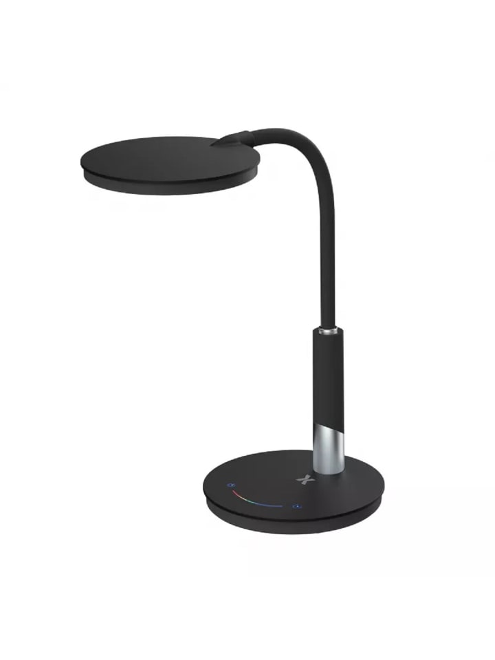 Maxcom LED ML 5200 Panama 10W Schreibtischlampe Schwarz in schwarz