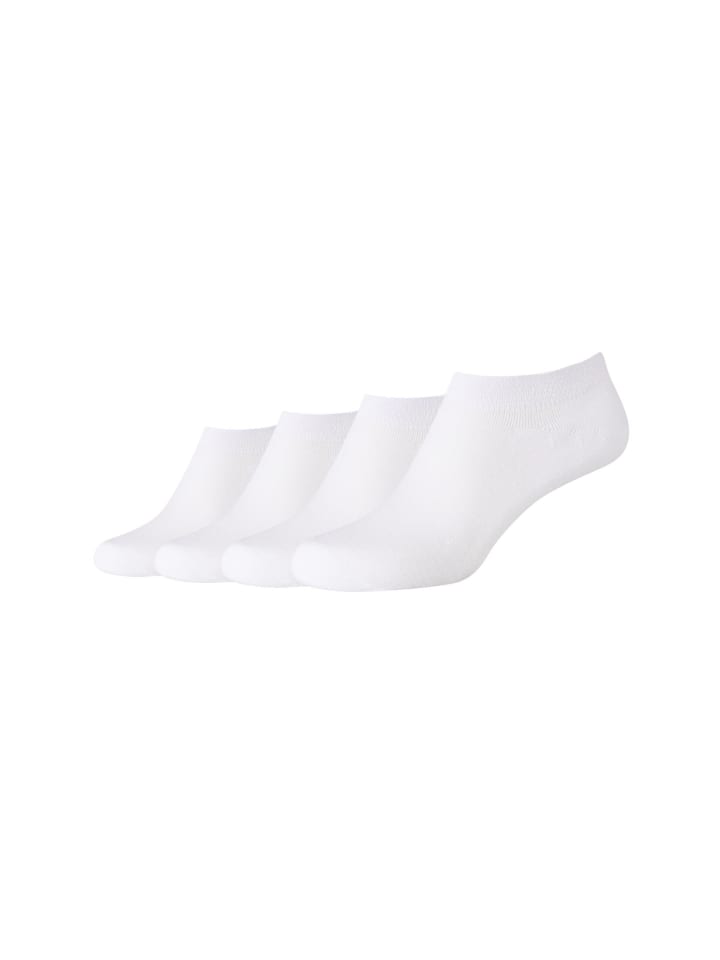 Sneakersocken 4er Pack white