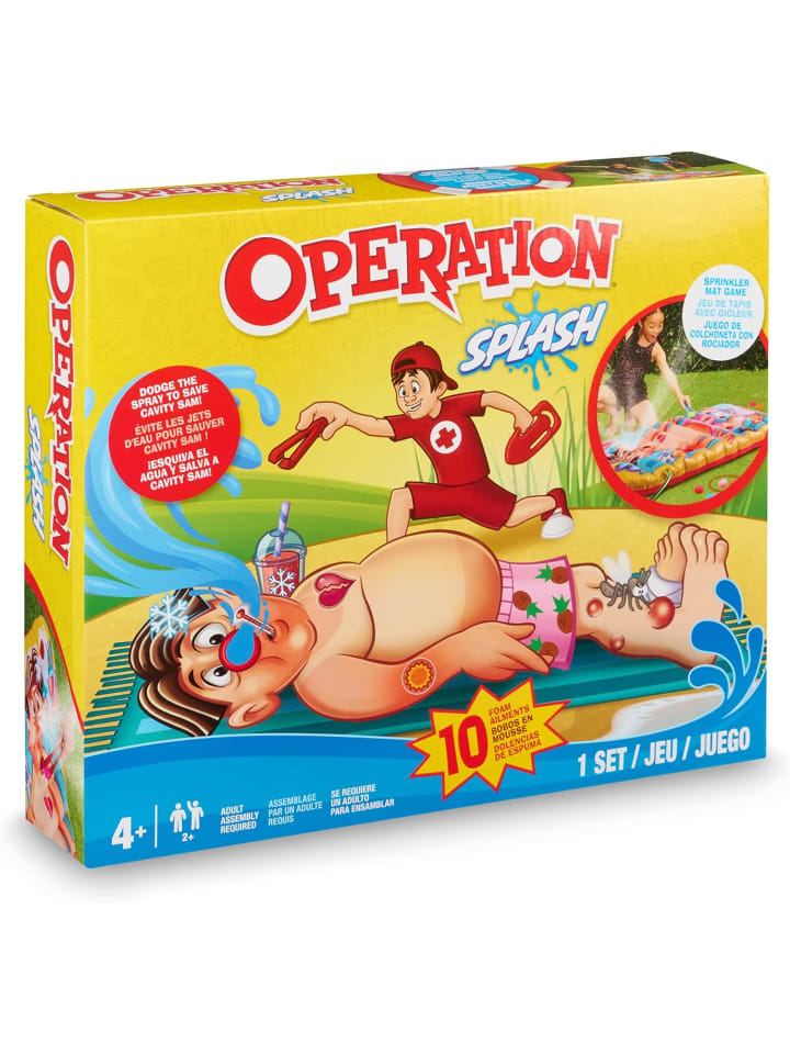 Operation Splash Spritzmatte Outdoor-Spiel in bunt