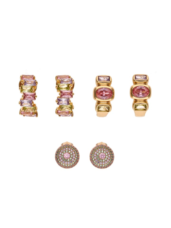 Women Earrings Set in gold