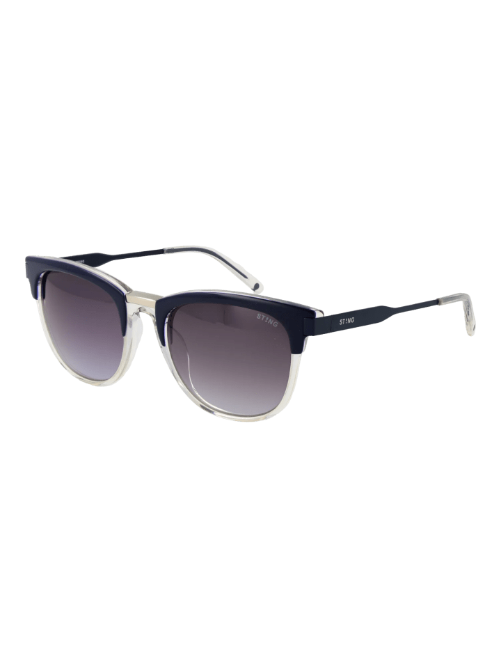 Unisex Sonnenbrille Browline Blau