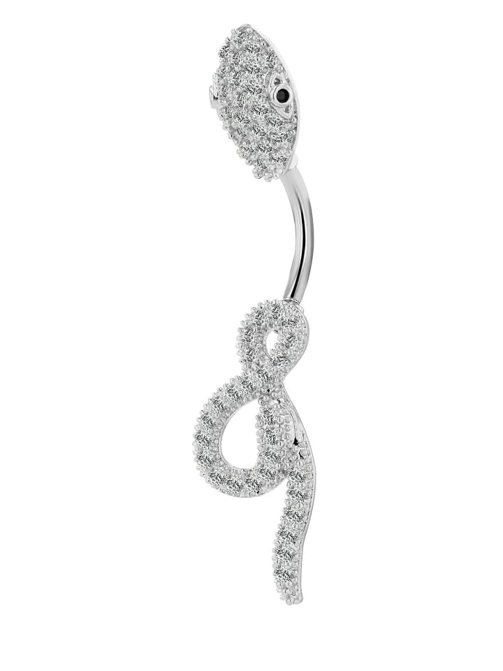 Damen Piercing aus Edelstahl in silber