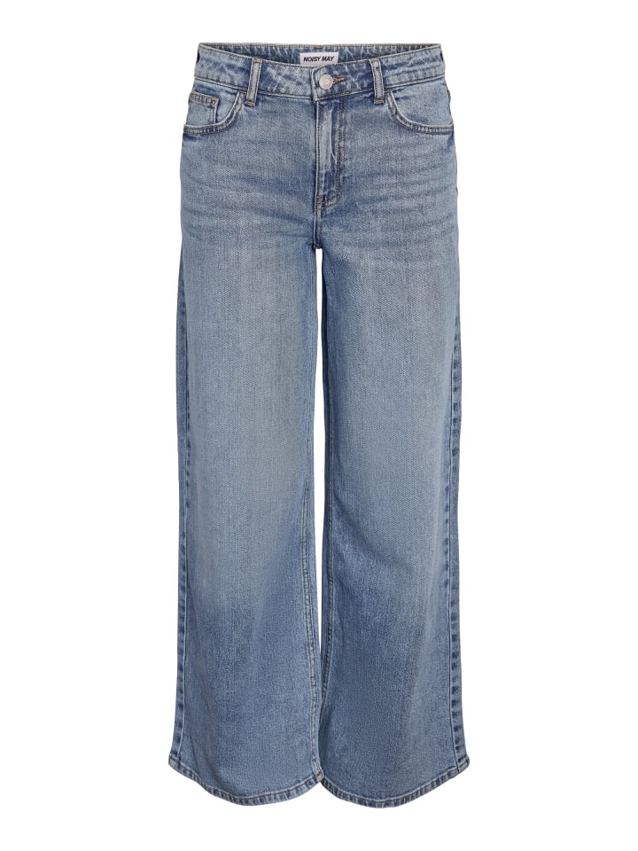 Wide Fit Jeans in Light Blue Denim1