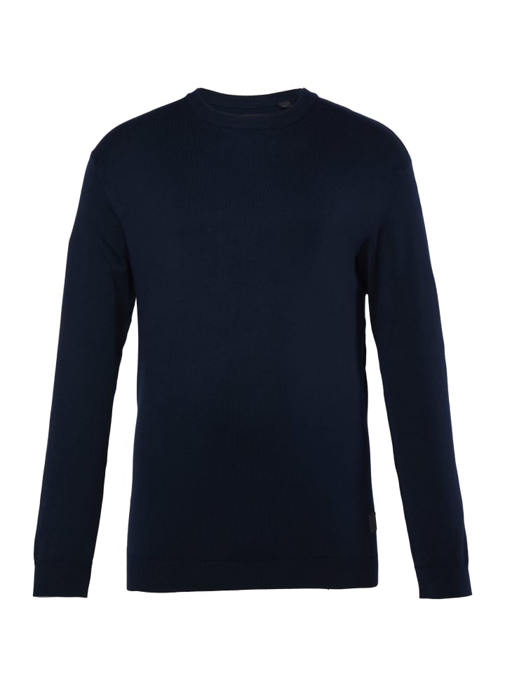 Pullover in navy blau