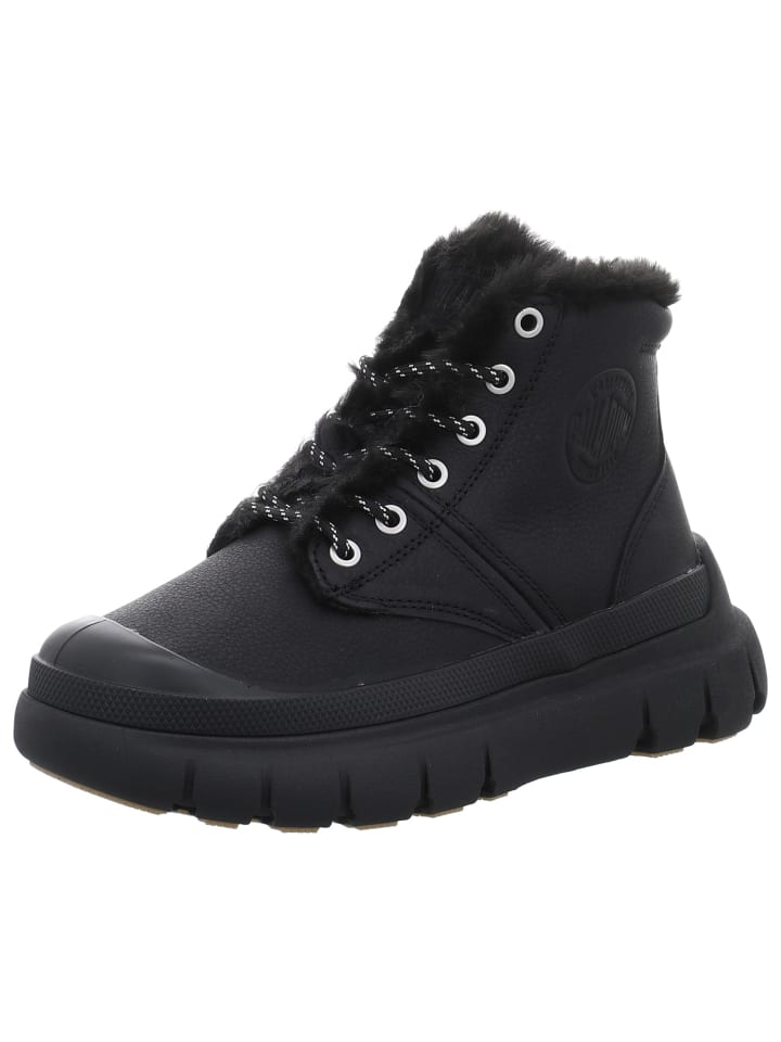 Stiefelette in schwarz