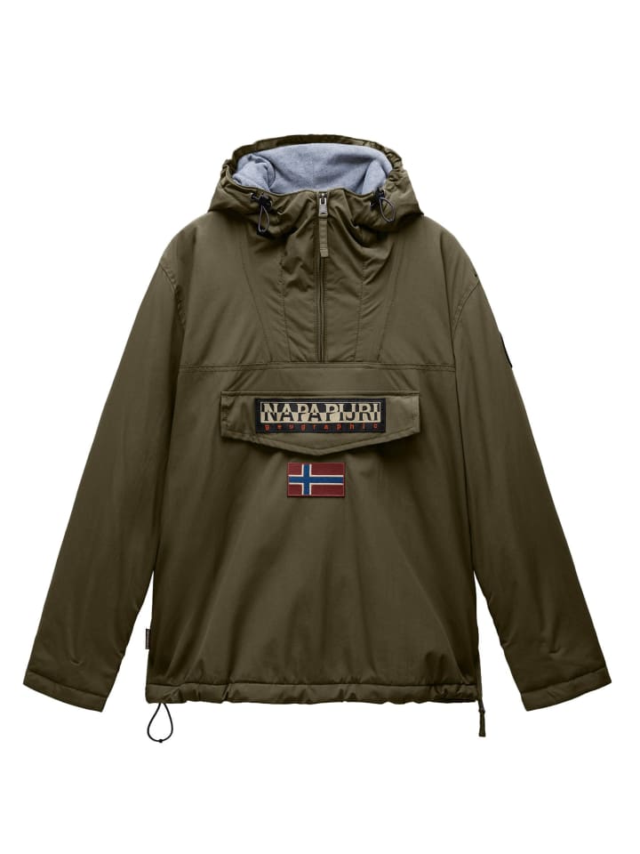 Steppjacke in Grün