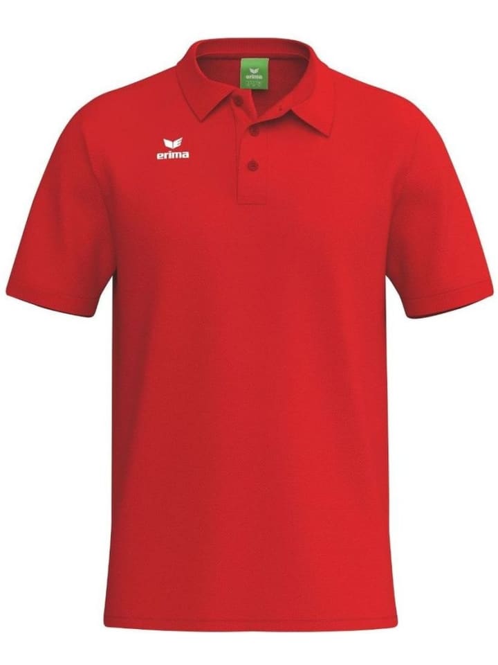 Polo "TS Logo Poloshirt" in Rot