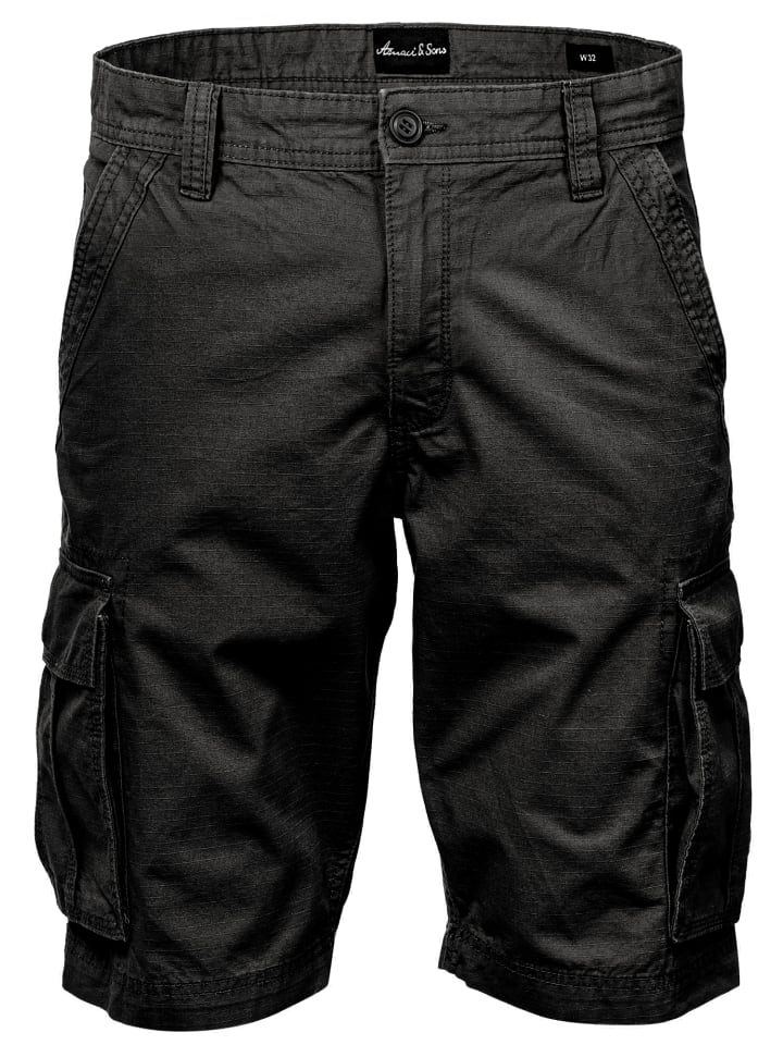 Cargoshorts SAUGET in Schwarz