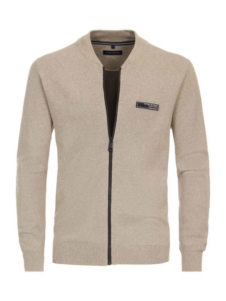 Strickjacke in Beige