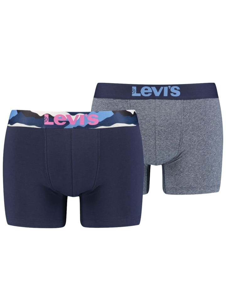 Levi's Boxer 2 Pairs Briefs in Dunkelblau