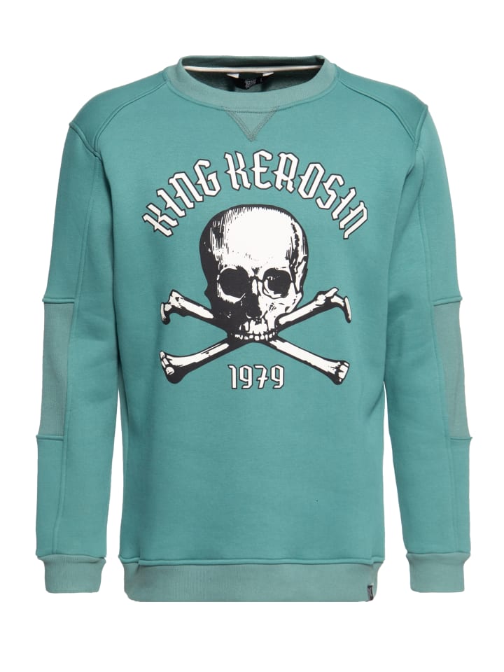 King Kerosin Pullover King Kerosin 1979 in blau