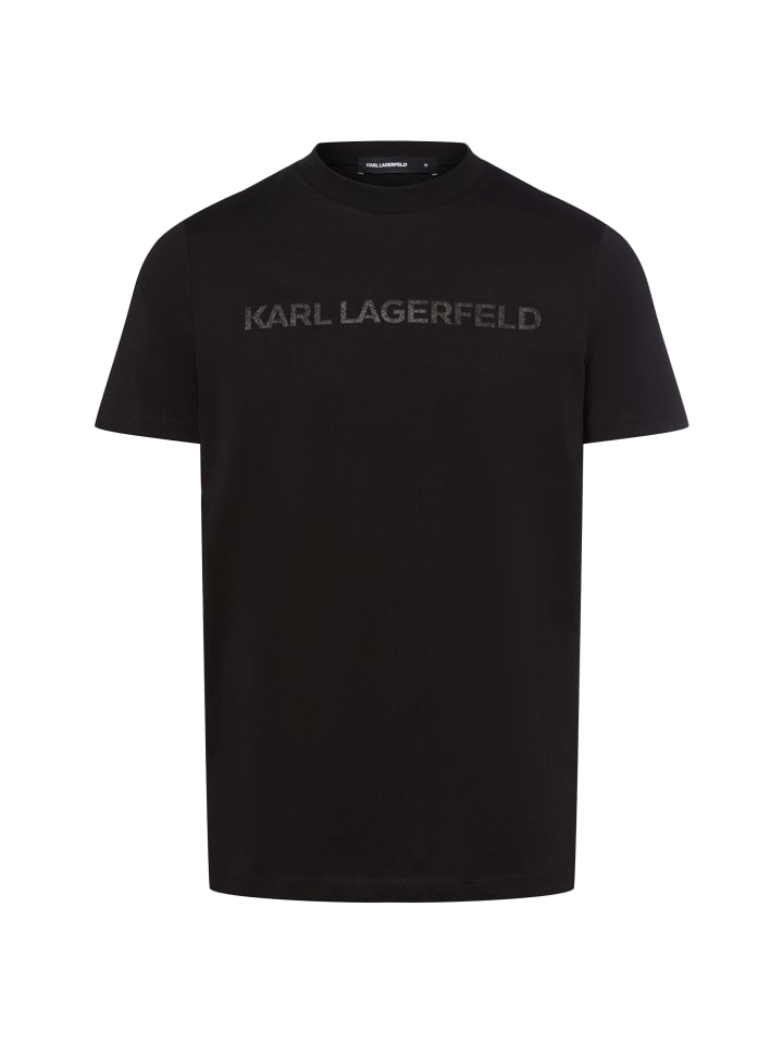 T-Shirt in schwarz