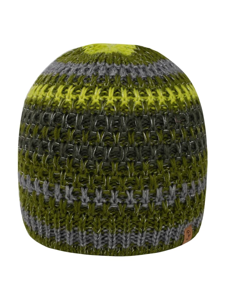 Strick-Mütze Gundi in limegrün