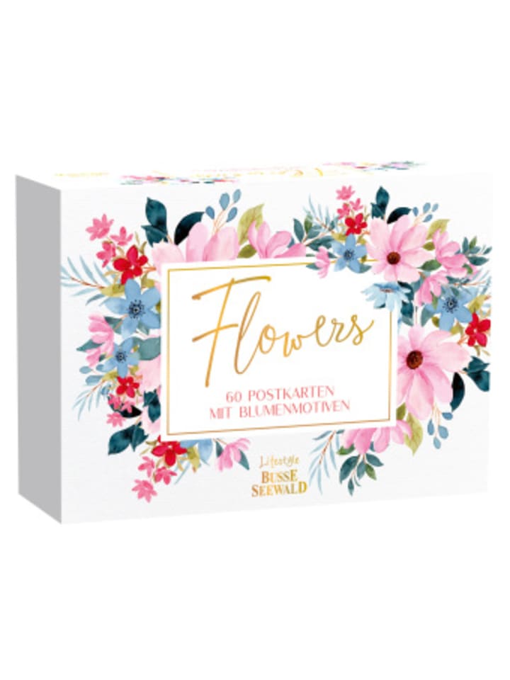 Nonbook - Flowers. 60 Postkarten mit Blumenmotiven