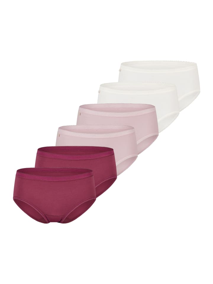Midi Slip Basic+ in Rose / lila
