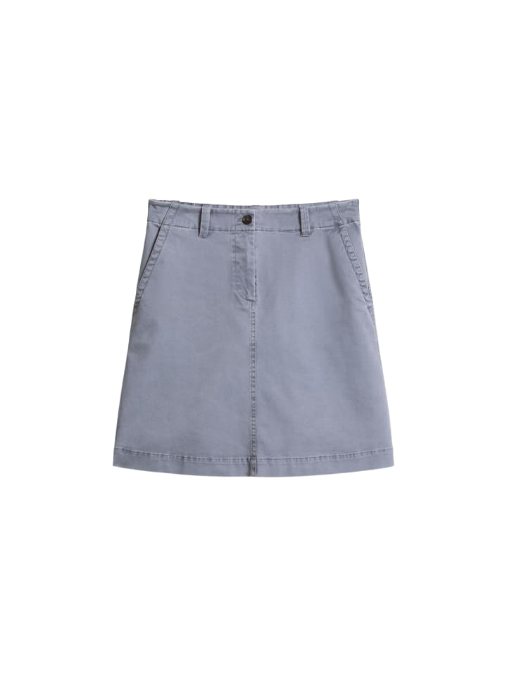 Kurzer Rock regular in Blue Graphite