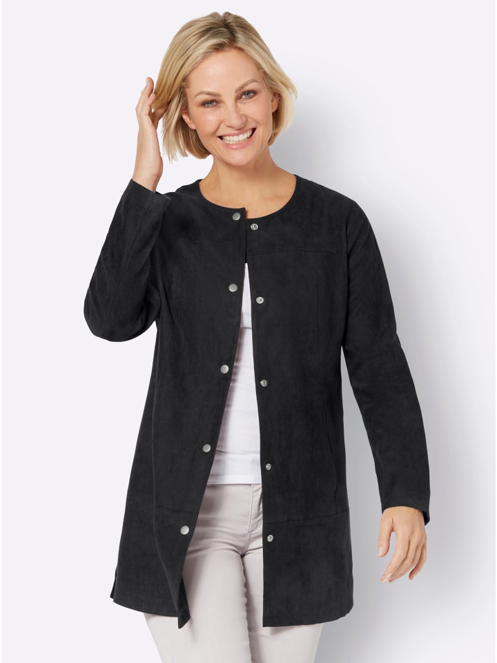 Longblazer in schwarz