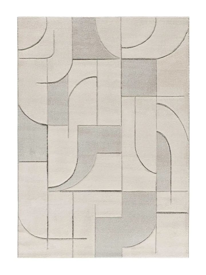 Kurzflor-Teppich LENA in creme
