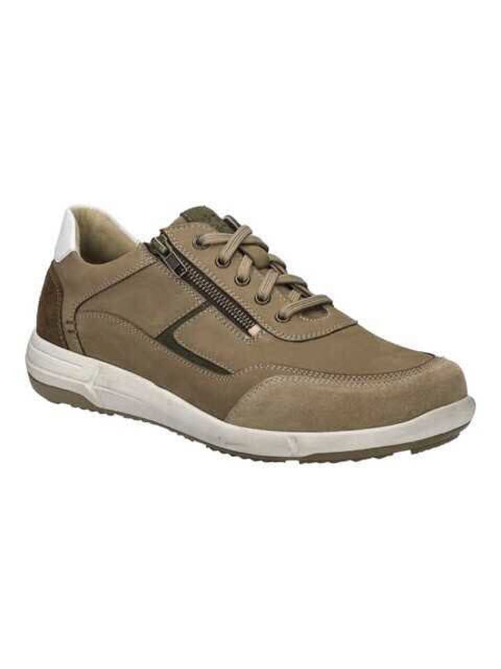 Schnürschuh in beige