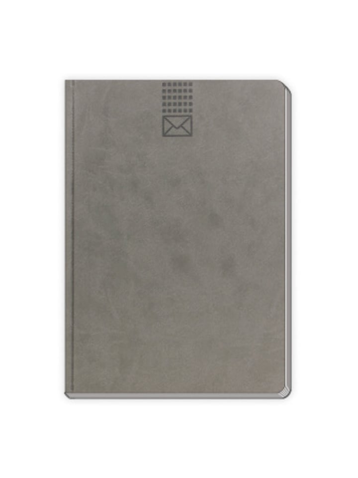 Papeterie/PBS - Trötsch Adressbuch Soft Touch A5 Anthrazit