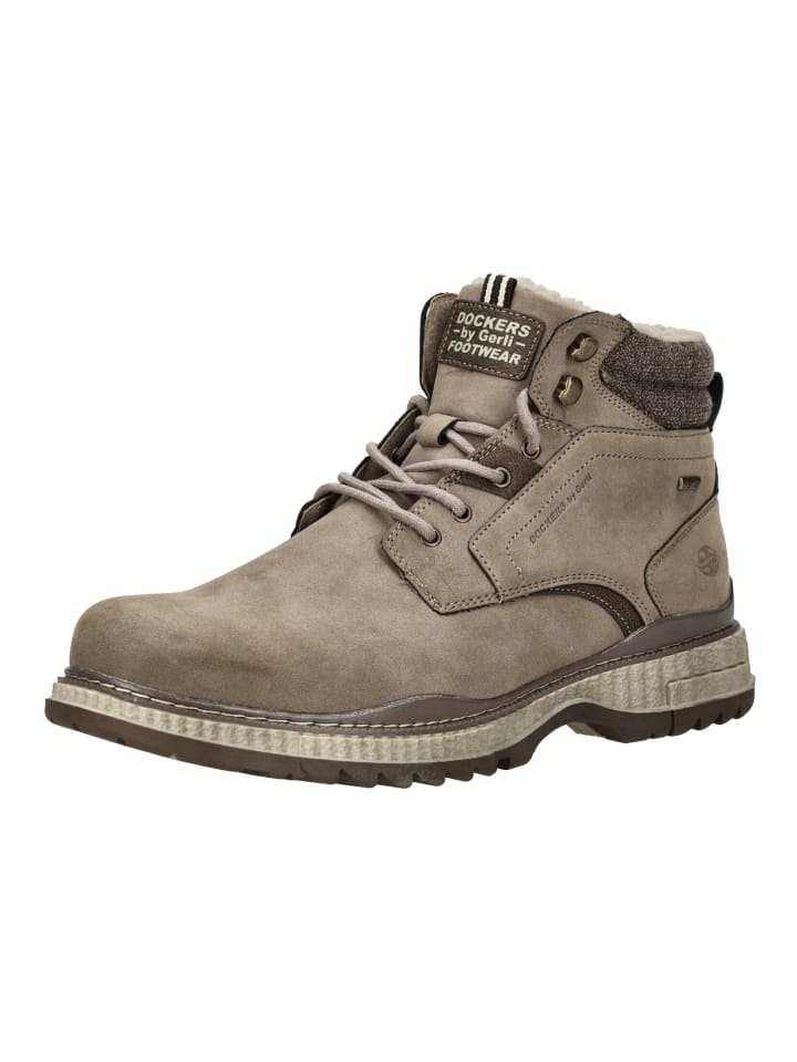 Stiefelette Taupe