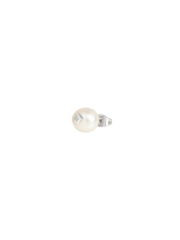 Ohrring hazard silber