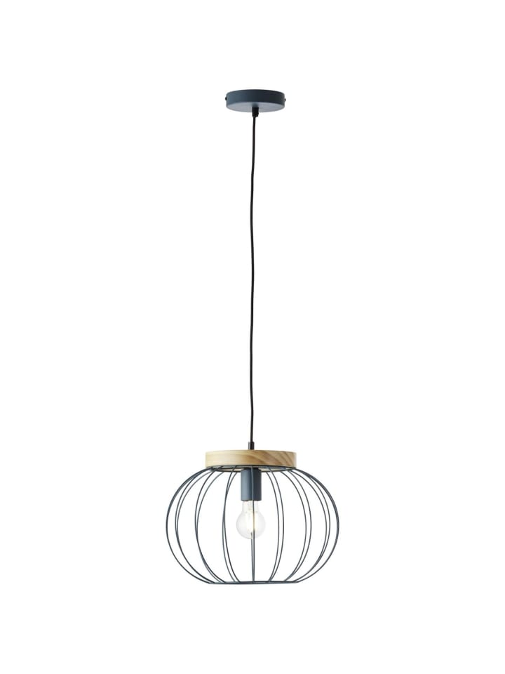 Pendelleuchte, 1-flammig Sorana ⌀ 35,5 cm in türkis