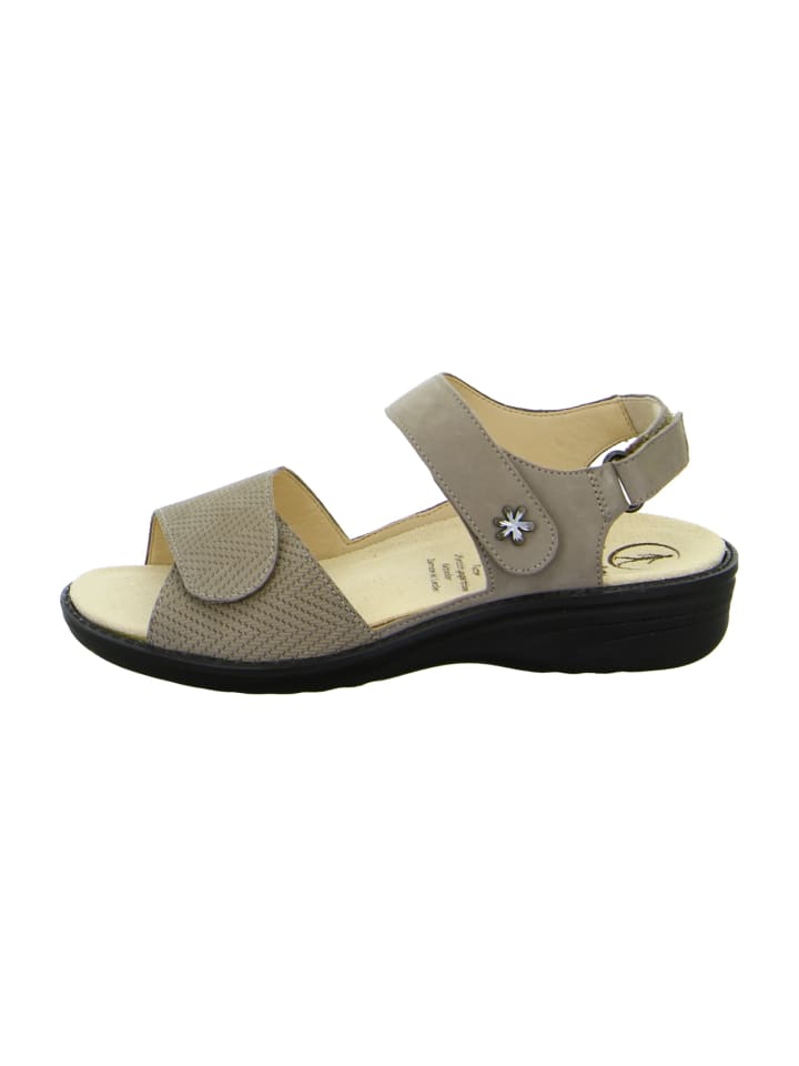 Komfort Sandalen in Beige