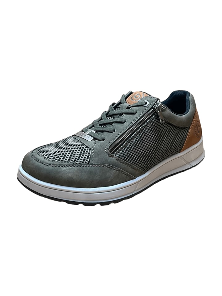 Sportliche Schnürschuhe in Grün