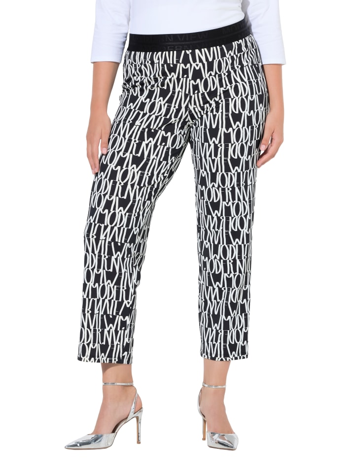 Schlupfhose in offwhite