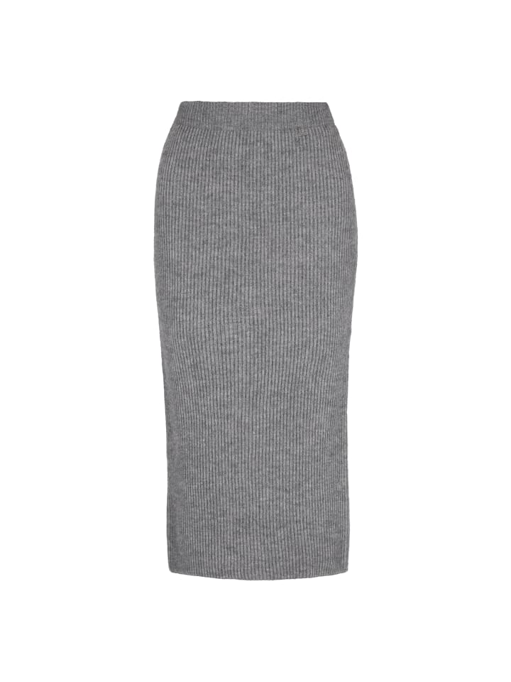 Women Skirt in grey melange