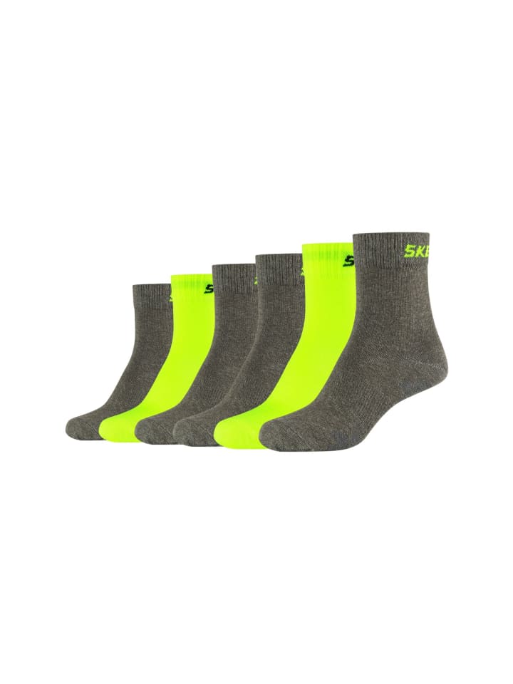 Skechers Socken 6er Pack mesh ventilation in burnt olive melange günstig  kaufen | limango