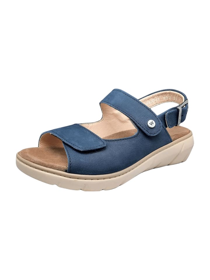 Komfort Sandalen in Blau