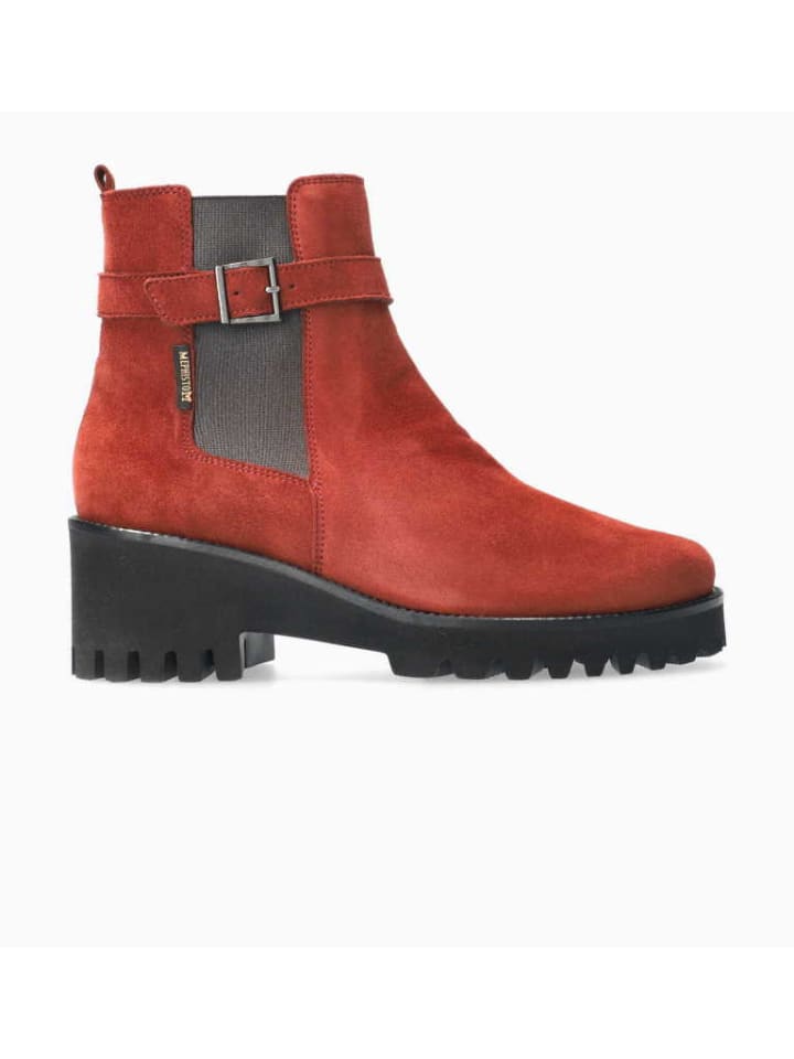 Stiefelette in bordeaux