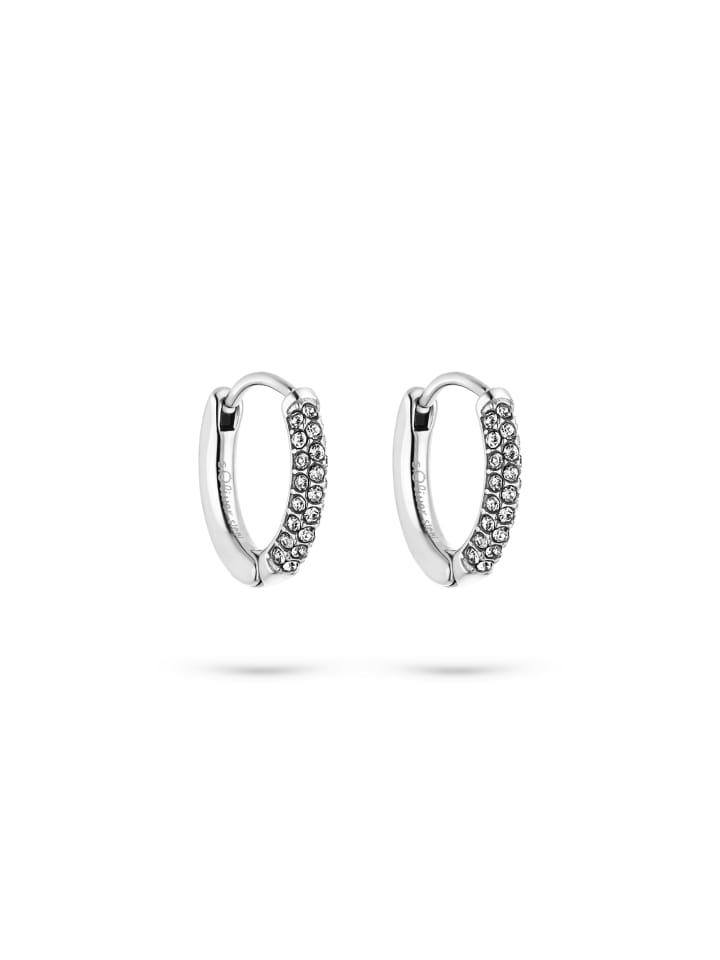 Creolen Timeless Spark in silber