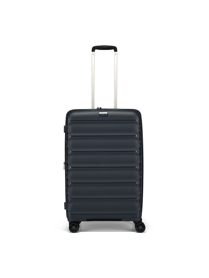 Travel Line 4700 4 Rollen Trolley 68 cm mit Dehnfalte navy