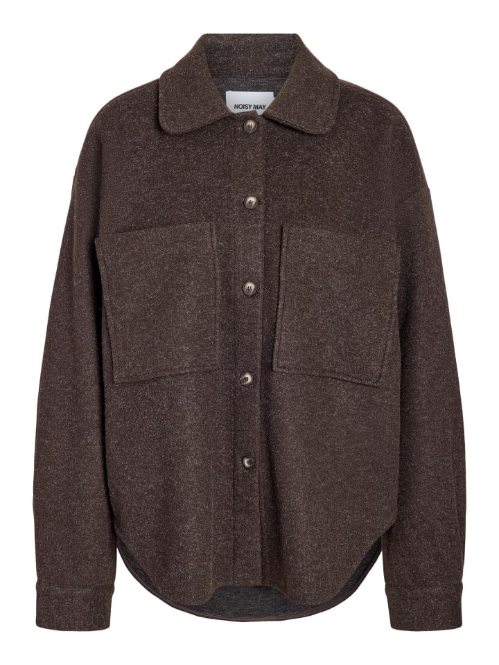 Shacket in Chocolate Brown1