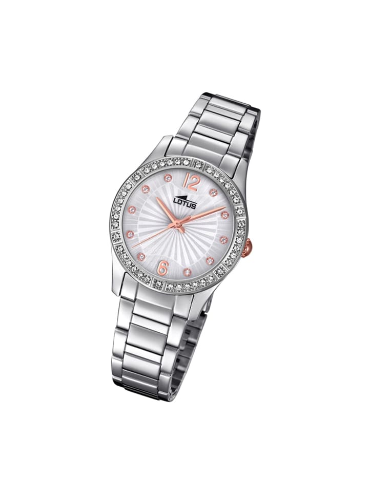 Analog-Armbanduhr Lotus Grace silber mittel (ca. 31mm)