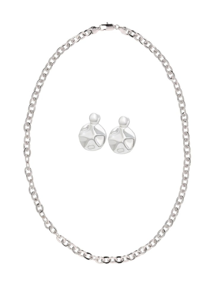 Women Jewelry Set in silver