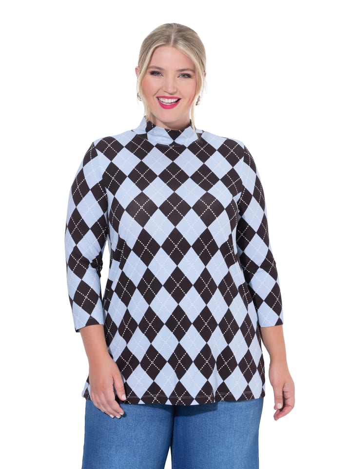 Shirt in quellenblau
