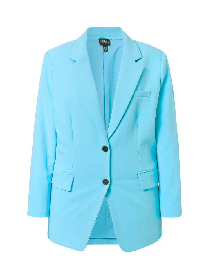 Blazer in helles türkis