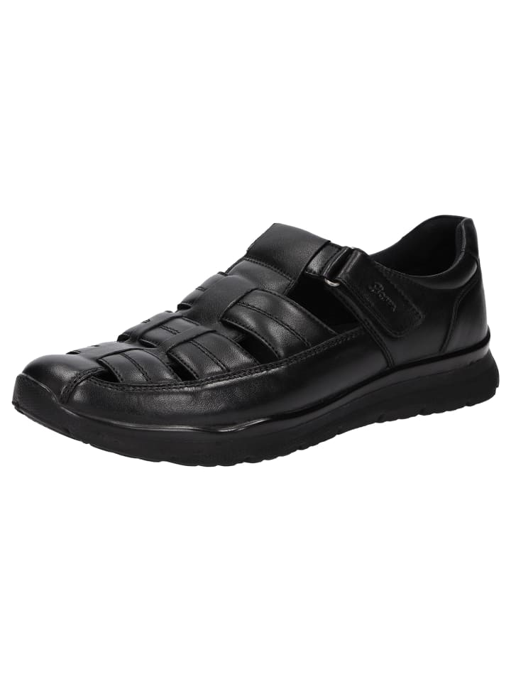 Sandale Romedius-703 in schwarz